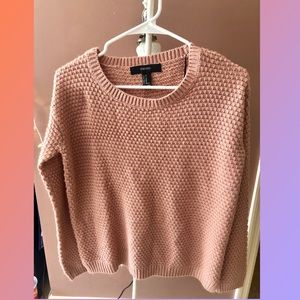 Blush pink sweater!